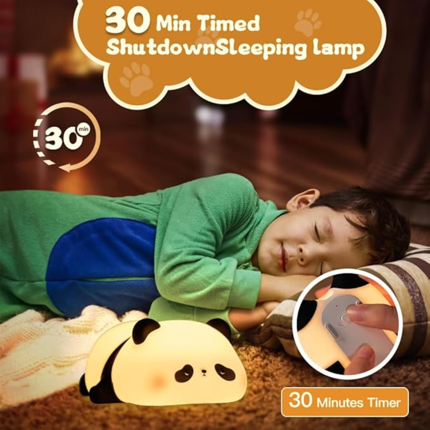 Lámpara de noche adorable.